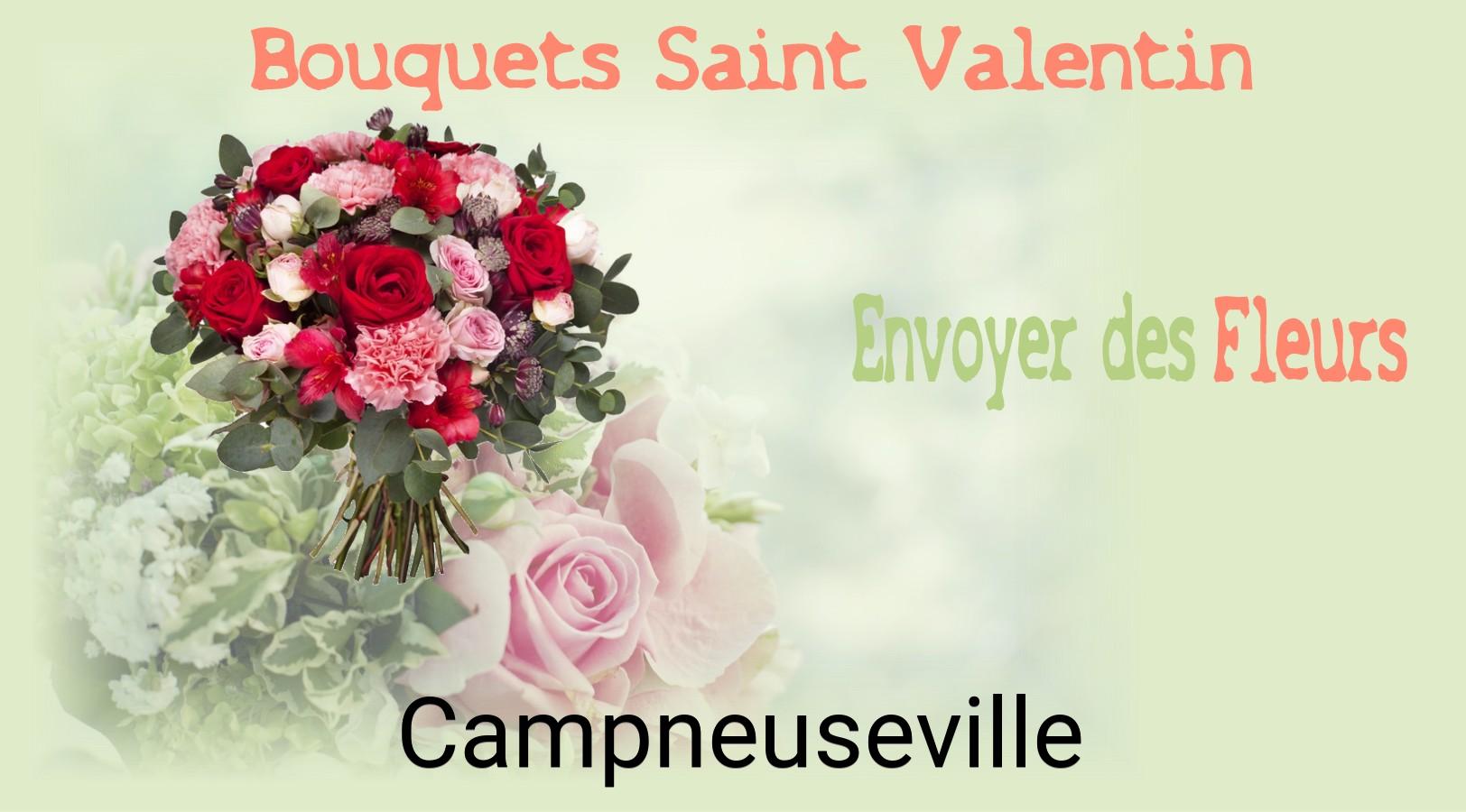 Roses de Saint-Valentin livrées à Campneuseville